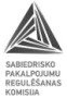 Sabiedrisko pakalpojumu regulēšanas komisijas logo