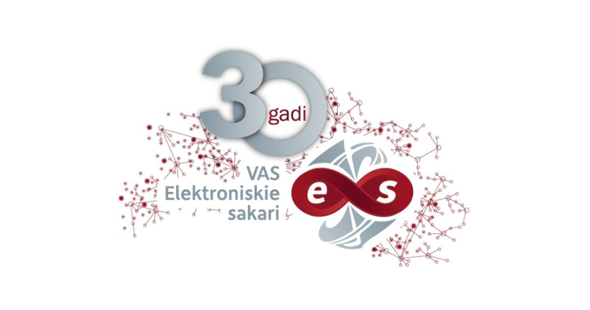VAS ES 30 gadu jubilejas logo